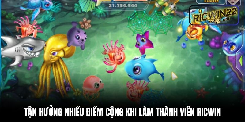 Tận hưởng nhiều điểm cộng khi làm thành viên Ricwin