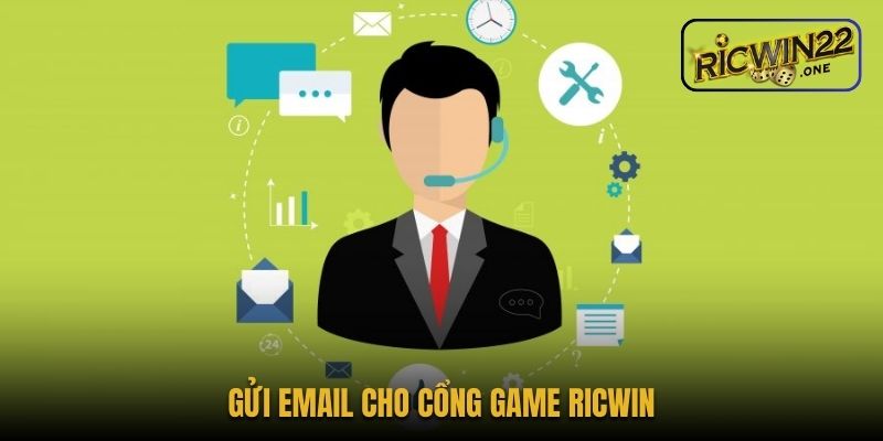 Gửi email cho cổng game Ricwin