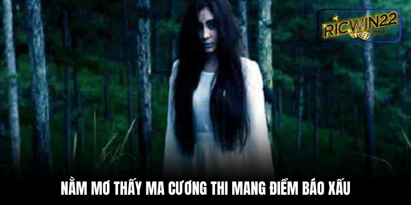 Nằm mơ thấy ma cương thi mang điềm báo xấu
