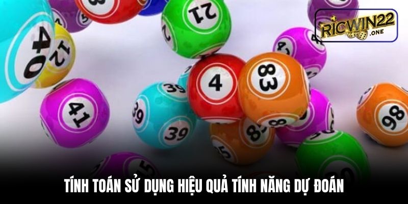 Tính toán sử dụng hiệu quả tính năng dự đoán